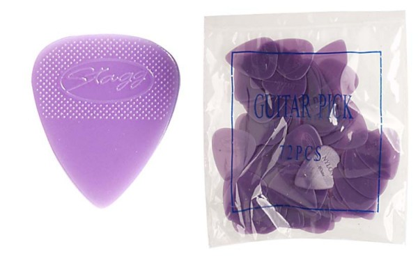 Stagg NRR60 .60 mm Nylon Relief Nachfüllsack 72 Plektren