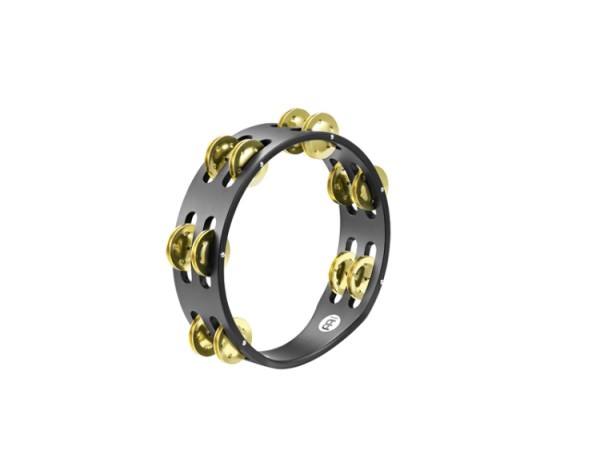 MEINL 8" Tambourin CTA2B-BK Compact mit Messingschellen- Ausverkauf