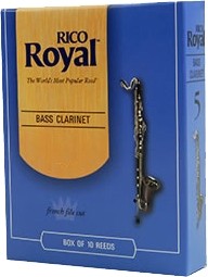 Rico Royal Reeds 3,5 Böhm Bassklarinette Packung mit 10 Stück - ABVERKAUF