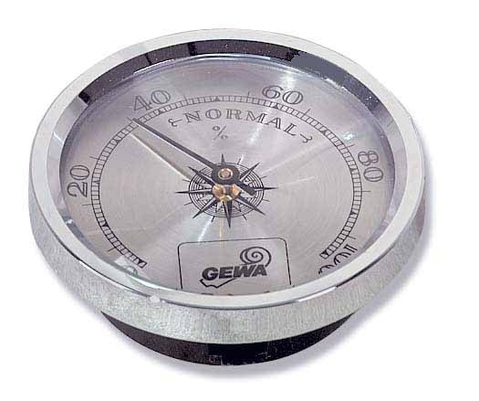 Gewa Hygrometer silber