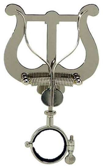 Marschgabel für Eb-Klarinette große Lyra 2 Drücker vernickelt