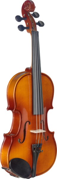 Stagg VL-1/4 Violinenset 1/4 Ahorn massiv mit Softcase Orangebraun