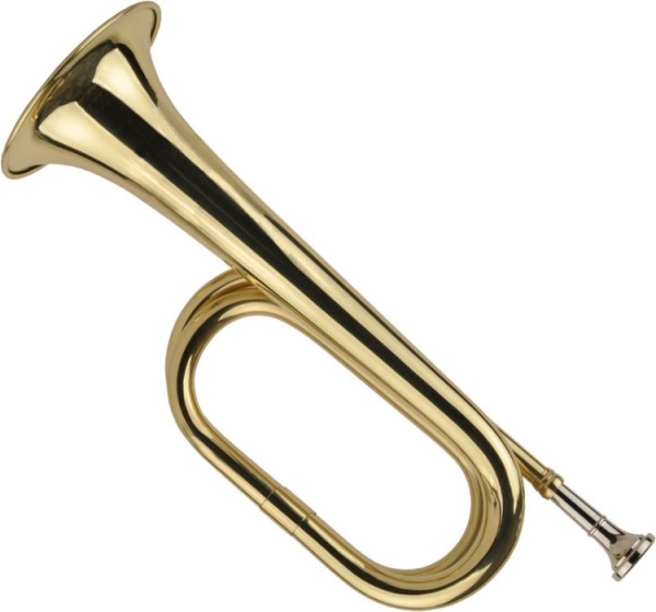 B-Ware Steinbach Bb-Fanfare Signalhorn Messing