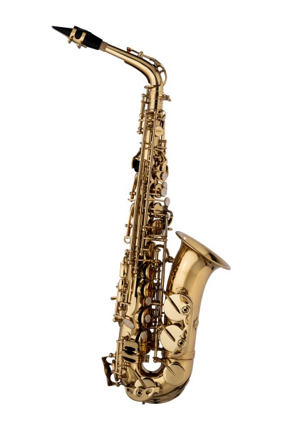 Levante LV-AS4105 Eb Alt-Saxophon, hand-graviertes Schallstück, mit Softcase