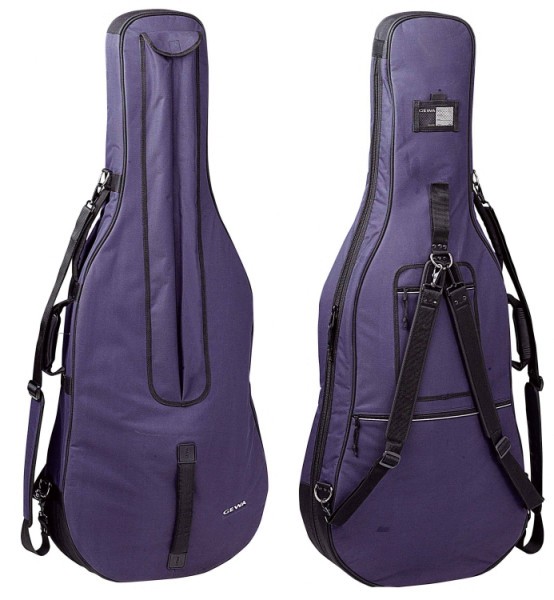 Gewa 1/8 Cellotasche 10mm Premium blau