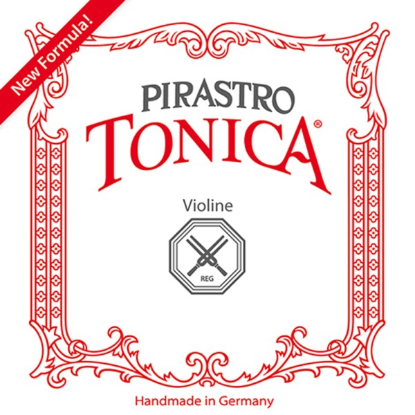 Pirastro Tonica D-Saite 4/4 Geige/Violine Nylonkern Silber umsponnen mittel