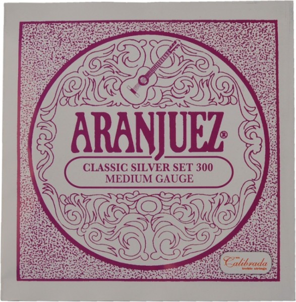 Aranjuez A300 Classic Silver Konzertgitarrensaiten Medium Tension Satz
