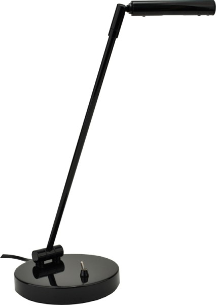Jahn LED- Klavierlampe Staccato in schwarz hochglanz