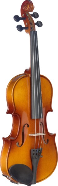 Stagg VL-1/2 Violinenset 1/2 Ahorn massiv mit Softcase Orangebraun