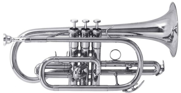 Prelude by Bach Bb- Kornett versilbert CR-700S