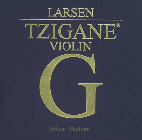 Larsen Tzigane Saitensatz 4/4 Geige/Violine E-Saite Stahl blank Schlinge dick