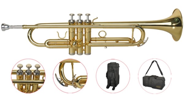 Steinbach Bb- Trompete mit Neusilber Ventilen - Angebotspreis