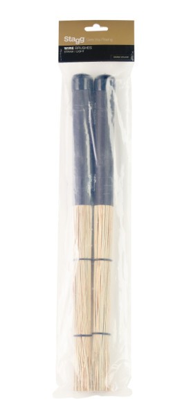 Polybürsten Strohbesen mit schwarzem Gummigriff