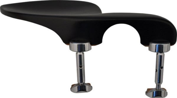 Petz Kinnhalter Modell Guarneri 1/2 Geige/Violine vernickelte Hill Schrauben Ebenholz