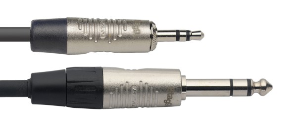N-Serie Audiokabel - Miniklinke/Miniklinke (m/m), 1 m