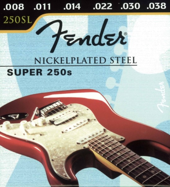 Fender Gitarrensaite für E-Gitarre Stahl