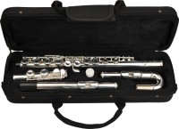 Steinbach Querflöte E-Mechanik gebogenes u. gerades Kopfstück werkstattgeprüft Steinbach Querflöte E-Mechanik gebogenes u. gerades Kopfstück werkstattgeprüft