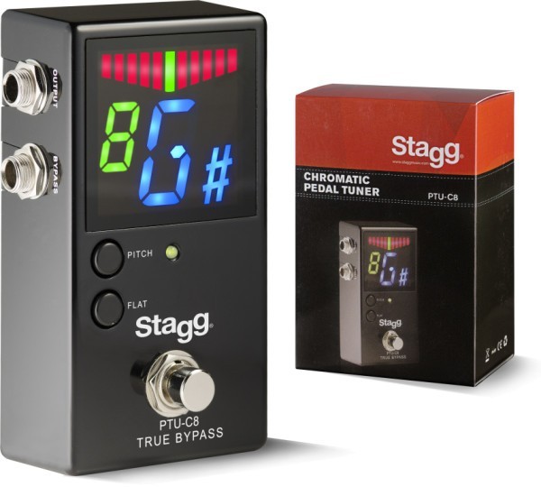 Auto-Chromatisches Tuner-Pedal für Gitarre, Bass und weitere Musikinstrumente