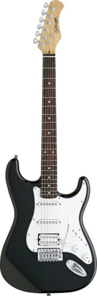 Stagg S402-BK Standard ,Fat S, E-Gitarre