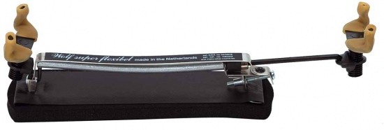 Wolf Schulterstütze Super Flexible 1/16 - 4/4 Geige/Violine/Viola/Bratsche Metall verstellbar