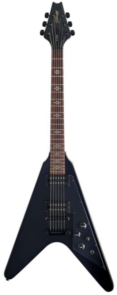 Stagg F300-GBK Heavy F E-Gitarre Standard Modell