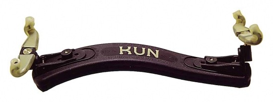 Kun Schulterstütze Collapsible Mini 1/16 - 1/4 Kunststoff einklappbare Füße verstellbar schwarz