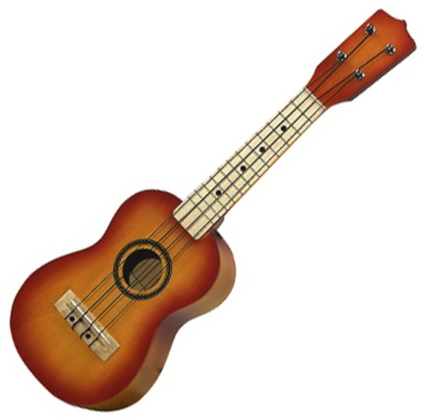 Gewa Sopranukulele 512830 Fichtendecke gelb-rot Sunburst