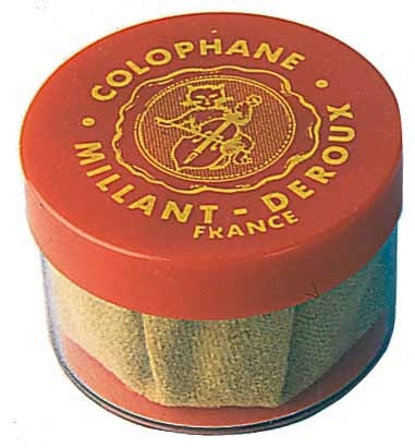 Millant-Deroux Kolophonium in Kunststoffhülse dunkel