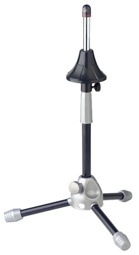 Stagg WIS-A15 BK robuster Trompetenständer aus Stahlrohr