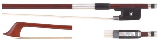 Robert Reichel 4/4 Violabogen / Bratschenbogen aus Fernambukholz, ausgesuchte Qualität, runde Stange