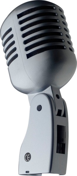 Stagg MD-007MGH Dynamisches Mikrofon Elvis Modell Metallisch grau