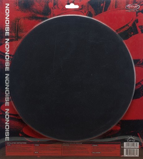 Stagg DF12 12 Zoll Neopren Übungspad für Tom