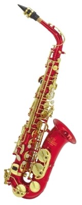 Alt-Saxophon Roy Benson rot lackiert AS-202