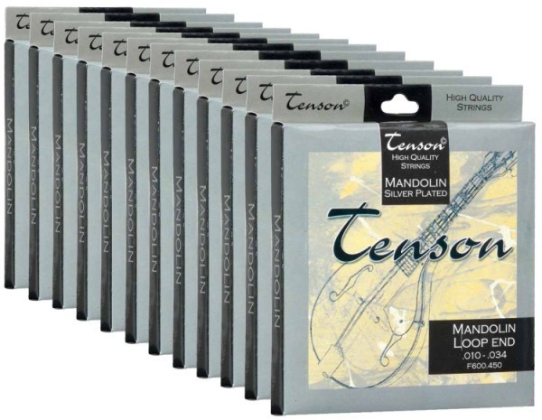 TENSON Saitensatz für Mandoline Stahl