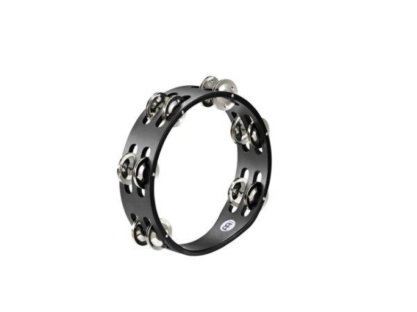 MEINL 8" Tambourin CTA2S-BK Compact mit Stahlschellen