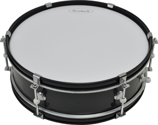 B-Ware Steinbach Marching Snare Drum 14 Zoll schwarz mit Trageriemen