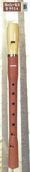 Hohner Blockflöte HOB9514 C-Sopran barocke Griffweise Birne/Kunststoff ABVERKAUF