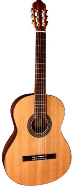 Miguel J. Almeria 4/4 Konzertgitarre Classic Deluxe 3-CSR Massive Decke