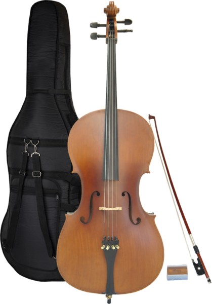 B-Ware / Sonderposten - Steinbach 1/8 Cello im Set handgearbeitet und wunderschön satiniert