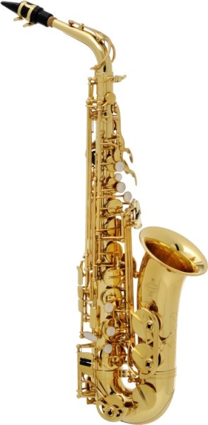 Buffet Crampon Altsaxophon Es-Stimmung in messing mit Luxus Rucksack BC8101