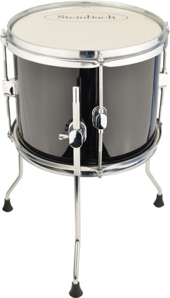 Steinbach Floor Tom 10x8 Zoll für Kinderschlagzeug schwarz