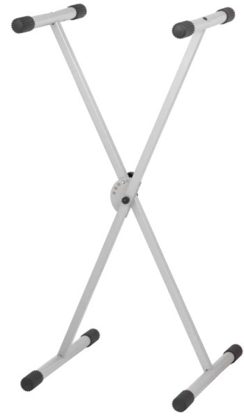 FX Keyboardständer silbergrau