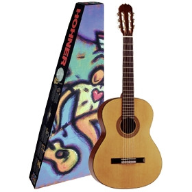 Hohner HOGHC06LH Konzertgitarre HC-Serie 4/4 für Linkshänder