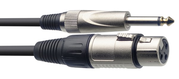 Stagg MC-10XJ PH Mikrofon Kabel - XLR / Klinke