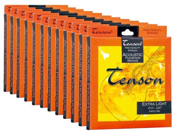 Tenson Gitarrensaiten für Akustik-Gitarre Phosphor Bronze ABVERKAUF