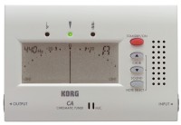 Korg TUCA40 Chromatisches Stimmgerät weiss Korg TUCA40 Chromatisches Stimmgerät weiss