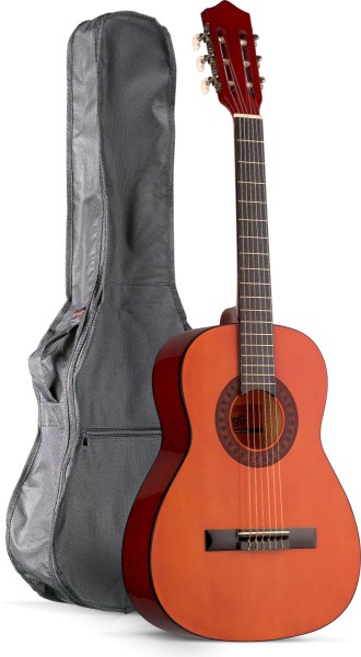 Stagg C530 BAG PACK 3/4 Klassikgitarre in natur mit Lindendecke inklusive Tasche