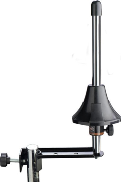 Stagg WIS-A15E BK robuster Halterungsarm aus Stahl für Trompete
