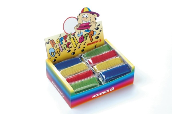 Hohner Mundharmonika Happy Color Harp blau C-Dur