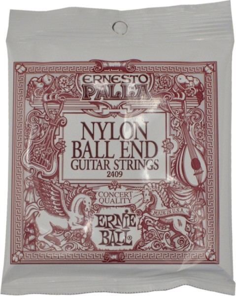 Ernie Ball Gitarrensaiten für Klassikgitarre Ernesto Palla High Tension mit Ball End ABVERKAUF